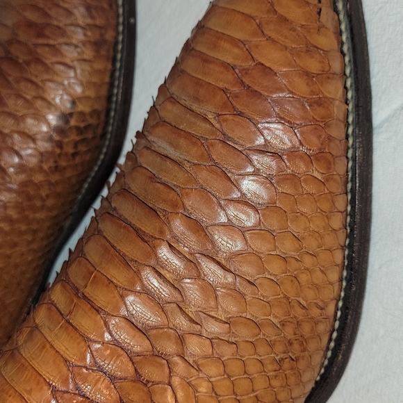 Nocona 44256 Men's Brown Leather Western Boots Sz. 8.5 D - Picture 2 of 9